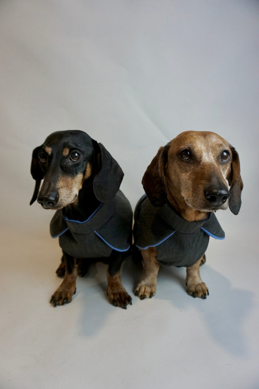 Denim Parka with Mid-Blue Fleece Lining