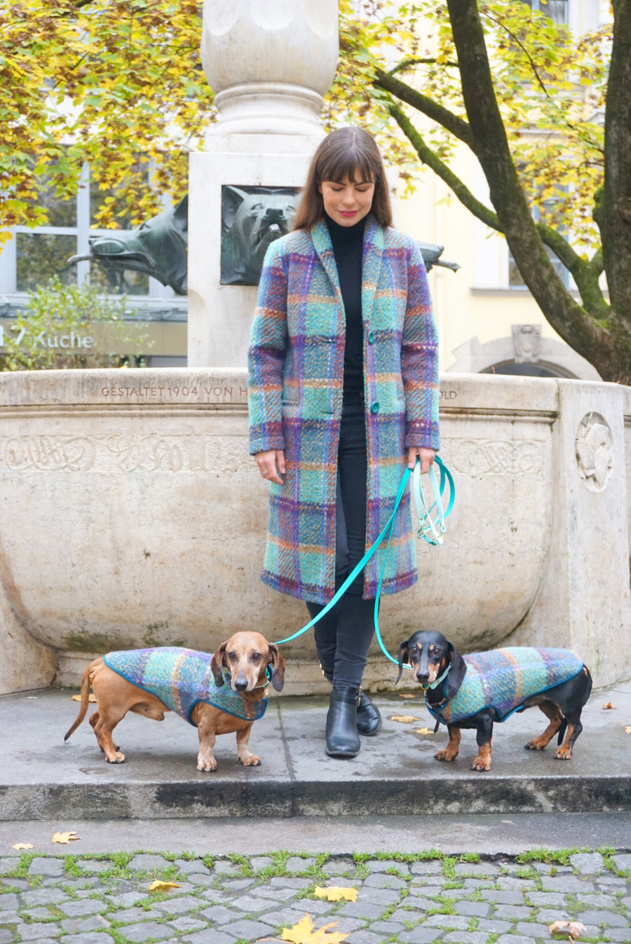 Manteau en laine pour femme Braque