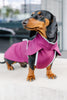 Berry Softshell Dog Coat with Covered Chest
